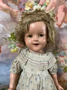 Rarität Vintage Puppe Shirley Temple von Ideal Doll um 1930 gr. 47 cm - Bild 1 von 6
