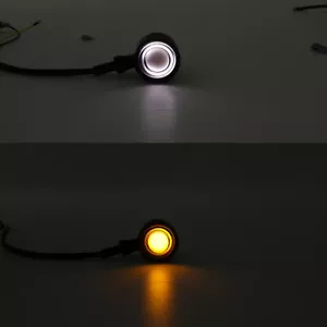 Luces traseras LED de giro negras para motocicleta Harley Sportster XL 1200 883 - Imagen 1 de 12