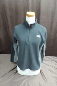 The North Face boy's size large 14-16 black jacket pullover 1/4 zip - Picture 1 of 5