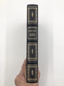 Moby Dick The White Whale Herman Melville 1979 Oxford Press Franklin Library HC - Foto 1 di 12