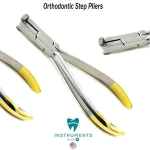 Orthodontic Archwire Bending Dental Wire Forming Detailing Step Pliers TC 0.75mm - Bild 1 von 2