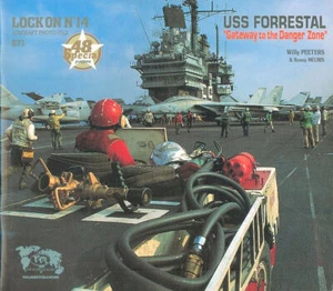 VERLINDEN LOCK ON 14 USS FORRESTAL CV-59 US NAVY AIRCRAFT CARRIER F-14 F/A-18 - Imagen 1 de 4