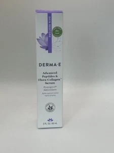 DERMA E Advanced Peptides And Flora-Collagen™ Serum, 2 oz Expires 2025 - Picture 1 of 4