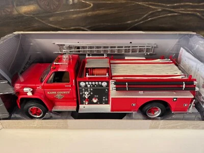 Fairfiled Mint #50437F Highway 61 1975 Chevy Kane County Fire Red 1:16 - Image 1 of 3