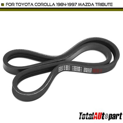 Cinturón Serpentine para Toyota Corolla 1984-1997 Celica Mazda Tribute 2001 25,17 pulgadas Foto 1 de 4