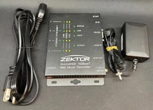 Transmisor de montaje en pared Zektor SoloCatHDE HDBase T SoloCAT HDE P/N 900-000141 - Imagen 1 de 8
