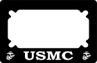 USMC Marine Metal Motorcycle License Plate Frame. UTV Scooter Moped . USA MADE