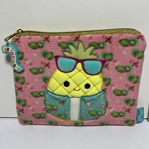 Original Squishmallows Pineapple Soft Pouch, Zipper Closure. New. - Picture 1 of 6