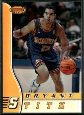 1996-97 Bowman's Best #3 Bryant Stith Refractors - Image 1 of 2