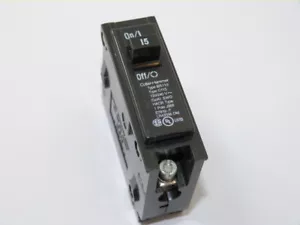 Interruptor Circuito Eaton Cutler Hammer BR115 1p 15a 120/240v NUEVO 1 año de garantía - Imagen 1 de 1