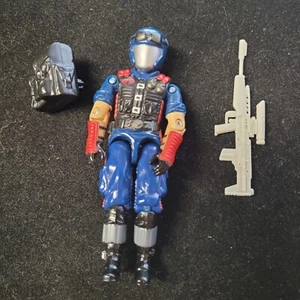 Vintage 2006 GI Joe Cobra Viper  v15a Vipers Pit with Backpack Gun Accessories - Picture 1 of 8