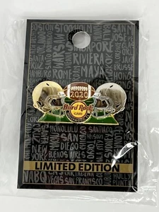 Cascos de fútbol americano Hard Rock Café Pin Super Bowl LIV Hollywood FL 2020 - Imagen 1 de 5