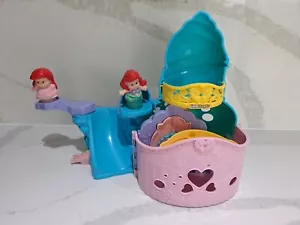Fisher Price Little People Disney Ariel’s Musical Castle & 2 Ariel Figures - Picture 1 of 24
