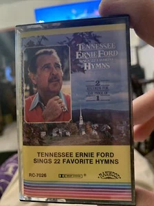 Tennessee Ernie Ford - Sings 22 Hymns - Cassette - Vintage - Rare - 1983 - Picture 1 of 6