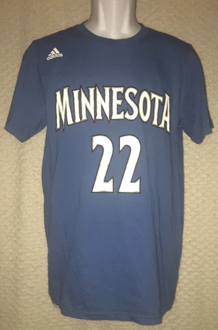 Andrew Wiggins Minnesota Timberwolves Jersey T-shirt Size adult Small adidas Cover
