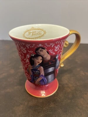 Walt Disney Fairytale Designer Collection Mug Red and Gold- Mulan - Image 1 of 4