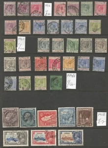 CYPRUS SMALL COLLECTION OF GV stamps 1912-35 fine used cat £266 - Picture 1 of 1