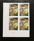 2010 US (44c) CHRISTMAS ANGEL WITH LUTE PB OF 4 STAMPS; SC# 4477
