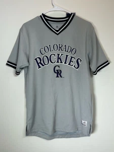 COLORADO ROCKIES TRIKOT MLB ORIGINAL TRUE FAN GRÖSSE M MLB Baseball Original - Bild 1 von 10