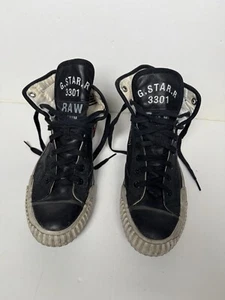 ZAPATO ALTO HOMBRE G.START.R USADO CUERO NEGRO - Imagen 1 de 14