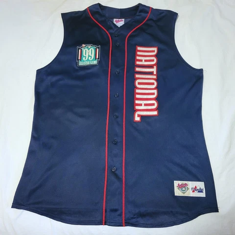 RARE Sammy Sosa #21 Chicago Cubs 1999 MLB All-Star Game jersey Majestic XXL 2XL Cover