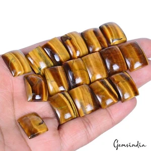 220 Kt/17 Stck. Natürliche Unbehandelte Braune Tigerauge Baguetteschliff Kalibrierte Edelsteine Lot - Bild 1 von 6