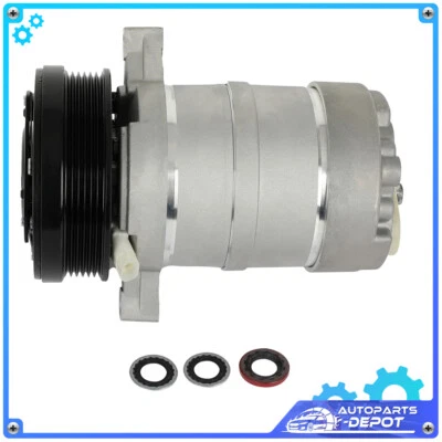 For Cadillac Seville Eldorado 4.6L AC A/C Compressor 1993 1994 1995 1996-1998 - Image 1 of 4