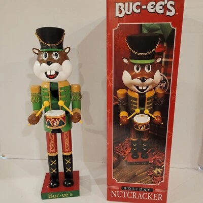 BUC-EE'S NUTCRACKER 2024 16" CHRISTMAS Holiday Decor Bucees NEW in BOX