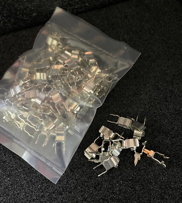 100pc Littelfuse 0100056 GMA/2AG /5mm Fuse Clip 10A 250V PCB Mount Blk - Image 1 of 3