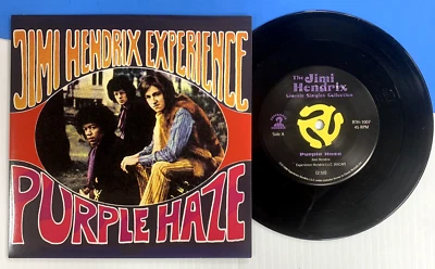 JIMI HENDRIX Purple Haze/Foxy Lady (2018?) Classic Records 45 *EX* L@@K! ML 182 - Image 1 of 4