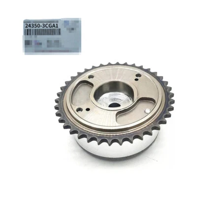 Engranaje de árbol de levas CVVT de admisión 24350-3CGA1 para Hyundai Santa Fe Kia Sedona Sorento Foto 1 de 4