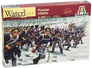 Italeri 6067 1/72 Scale Military Model Kit Napoleonic Wars Prussian Infantry