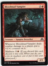 Bloodmad Vampire (x4) - Shadows Over Innistrad - MTG