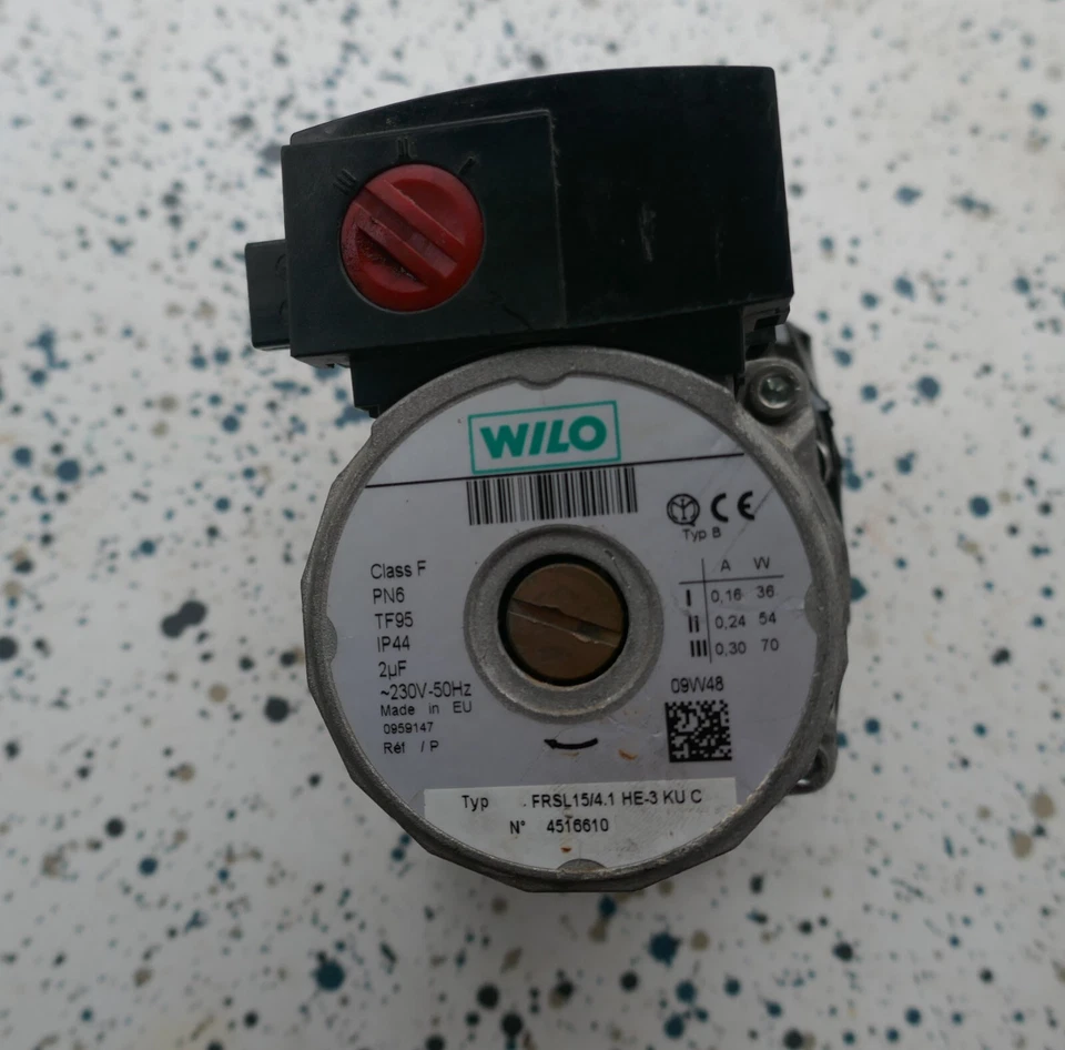 Wilo FRSL 15/4.1HE-3KUC Boiler Pump - Image 1 of 2