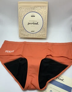 Aerie Real Me Boyfriend Period Panties Undie Size XXL Coral NWT - Picture 1 of 6