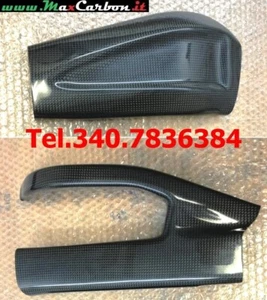 CARBONIO KAWASAKI ZX6R ZX6-R 2005 2006 COPRI FORCELLONE PROTEZIONE PARAFORCELLON - Foto 1 di 1