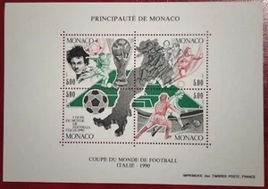 TIMBRE MONACO NEUF ** 1990 BLOC FEUILLET N°50 LUXE.!!!!! refA36 - Picture 1 of 1