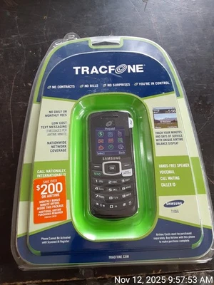 New Samsung T105G Tracfone No Contract Cell Phone - Image 1 of 2
