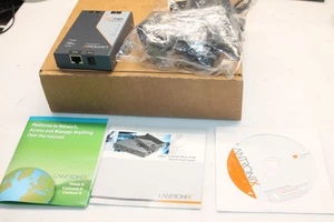 LANTRONIX .. UBOX 2100 USB .. SERVEUR 2 PORTS USB / ETHERNET * NEUF * - Afbeelding 1 van 15