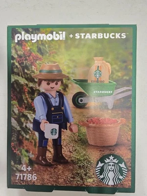 PLAYMOBIL  STARBUCKS Buddy Peter Figure 71786 Korea Limited - Image 1 of 2