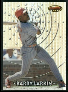 1997 Bowman's Best BARRY LARKIN Refractor #30 REDS Nice SHINY! K905 - Picture 1 of 3