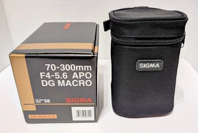 Sigma LS-504A Semi Soft Lens Case Bag for APO DG 70-300mm Macro 4-5.6  - Изображение 1 из 4