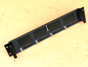 Delvcam DELV-MLCD35RM Rack Mount Quad LCD Monitor Screen - Picture 1 of 6