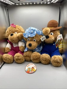 (3) Vintage 1995 Berenstain Bären 15 Zoll Plüsch Lot CHOSUN INT'LL INC Mängel lesen - Bild 1 von 24