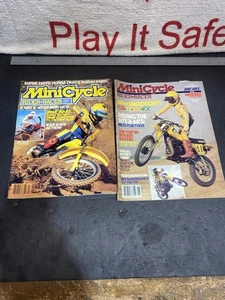 Mini Cycle Magazine April 1983 And June 1981  Dirt Bike 80cc CR YZ RM KX - Foto 1 di 22