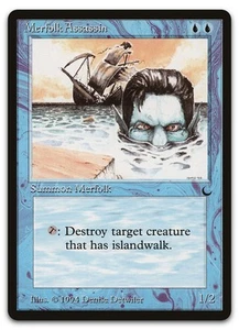 Merfolk Assassin (NM) The Dark DRK Magic MTG - Picture 1 of 2