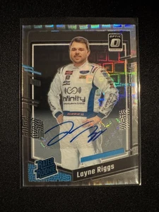 2024 Donruss Optic #97 Layne Riggs Rated Rookie Signatures RC Auto Pandora #/25 - Picture 1 of 2