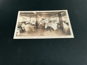 South Sudbury, Mass. ~ Longfellow’s Wayside Inn Dining Room- Photo Postcard - Picture 1 of 2