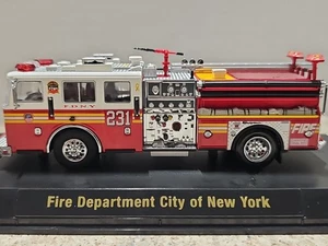 Vntg Code 3 Collectables Fire Dept. City Of New York #231 1:64 Scale Diecast - Picture 1 of 14