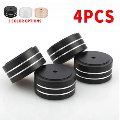4x Lautsprecher Isolation Füße Pad für Hi Fi, Lautsprecher Verstärker Füße Padrp - Bild 1 von 4